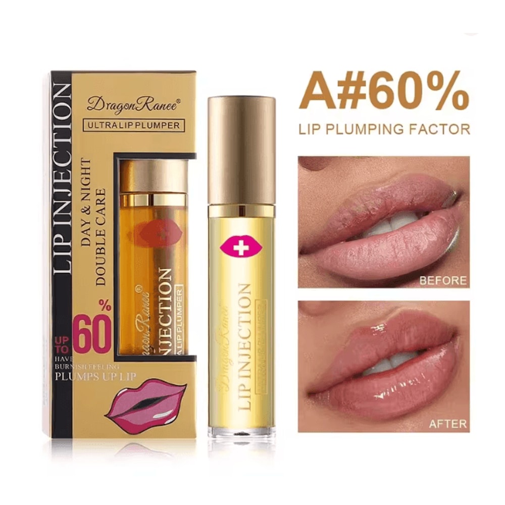 Instant Volumizing Lip Plumper Oil Moisturizing Gloss Serum 5
