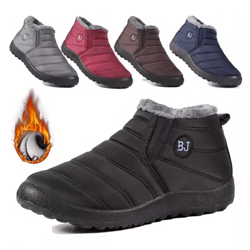 Womens Waterproof Non Slip Warm Hiking Snow Shoes 0