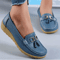 Womens Comfortable Nurse Loafers Slip On Flat Shoes 1