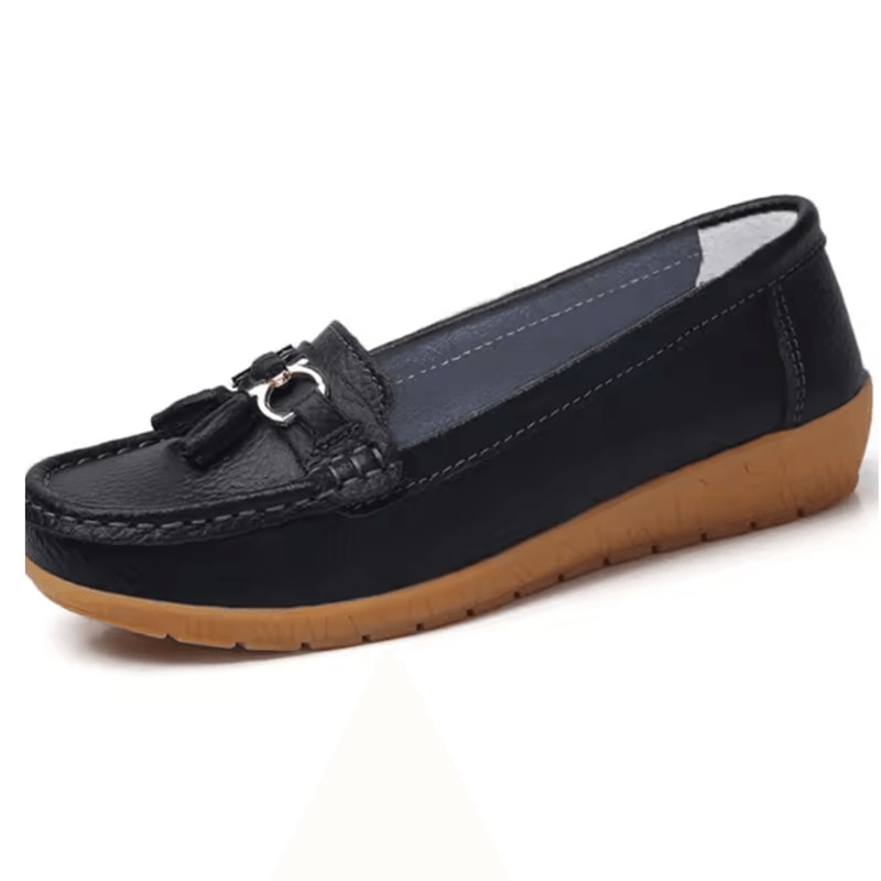 Womens Comfortable Nurse Loafers Slip On Flat Shoes 5