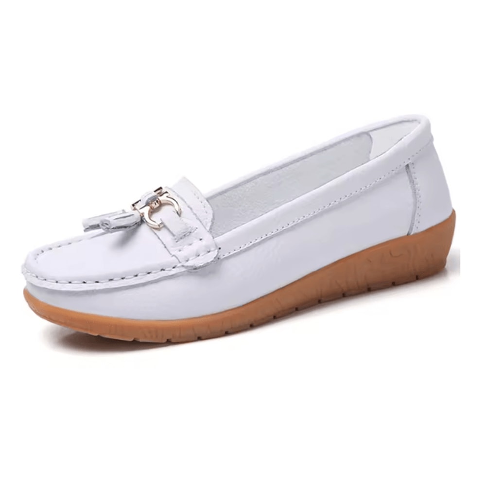 Womens Comfortable Nurse Loafers Slip On Flat Shoes 6