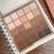 25 Color Neutral Brown Eyeshadow Palette Earth Tone Makeup 1
