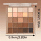 25 Color Neutral Brown Eyeshadow Palette Earth Tone Makeup 3