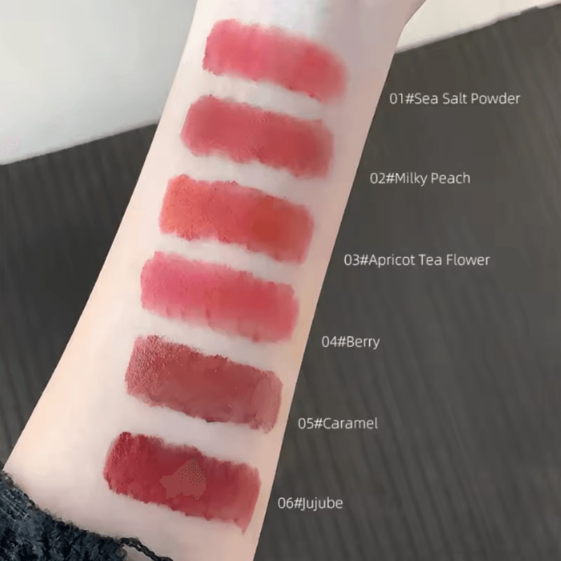 Velvet Matte Lip Cream Water Light Lip Glaze Cute Pendant Design 3