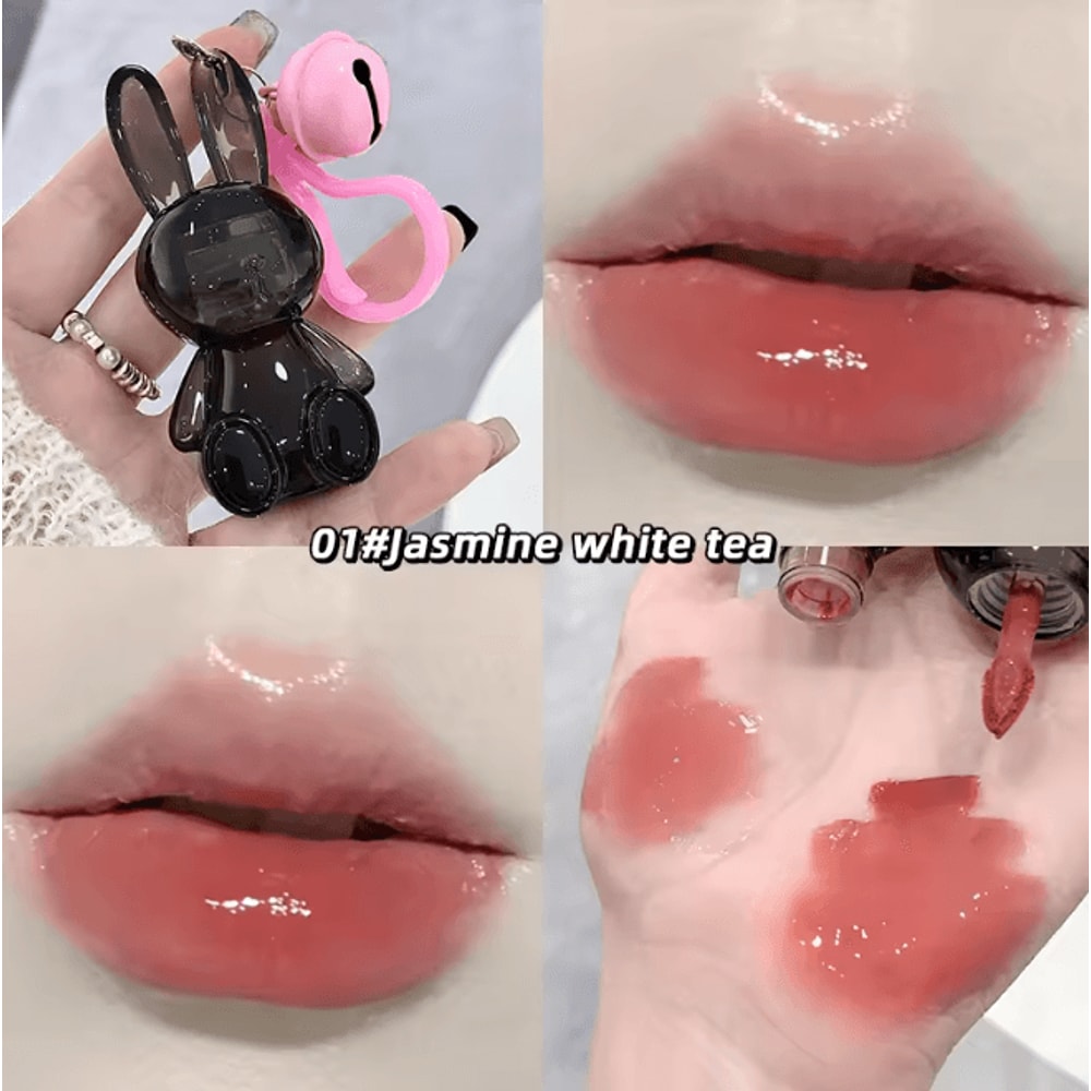 Velvet Matte Lip Cream Water Light Lip Glaze Cute Pendant Design 5