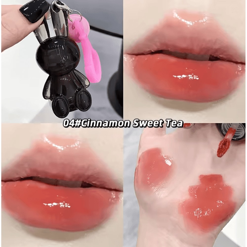 Velvet Matte Lip Cream Water Light Lip Glaze Cute Pendant Design 6