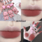 Velvet Matte Lip Cream Water Light Lip Glaze Cute Pendant Design 13