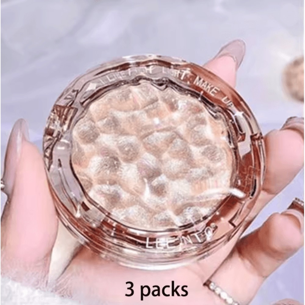 High Gloss Highlight And Contour Powder Palette Natural Glow 4