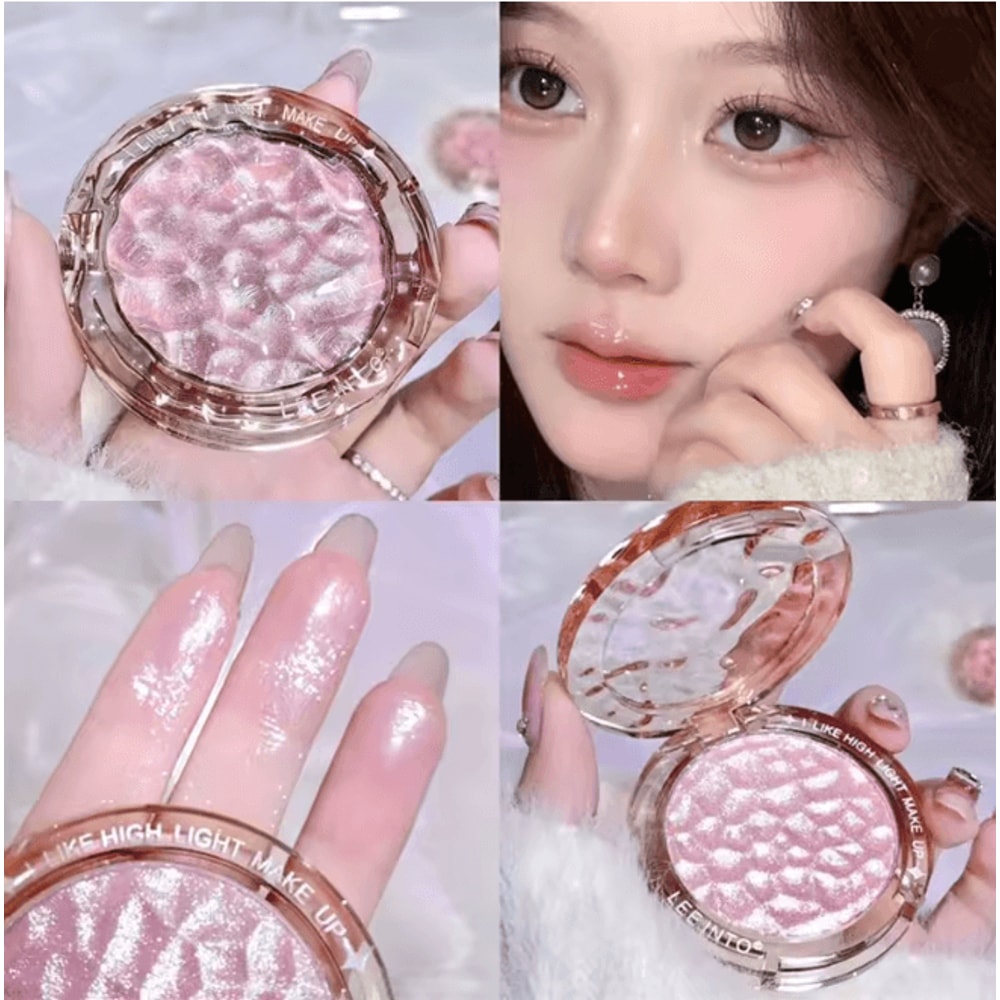 High Gloss Highlight And Contour Powder Palette Natural Glow 6