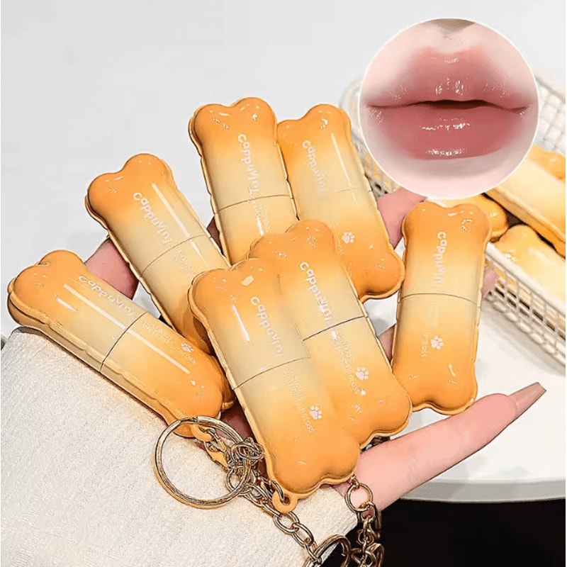 Shiny Nude Lip Glaze Mirror Finish Long Lasting Gloss 1