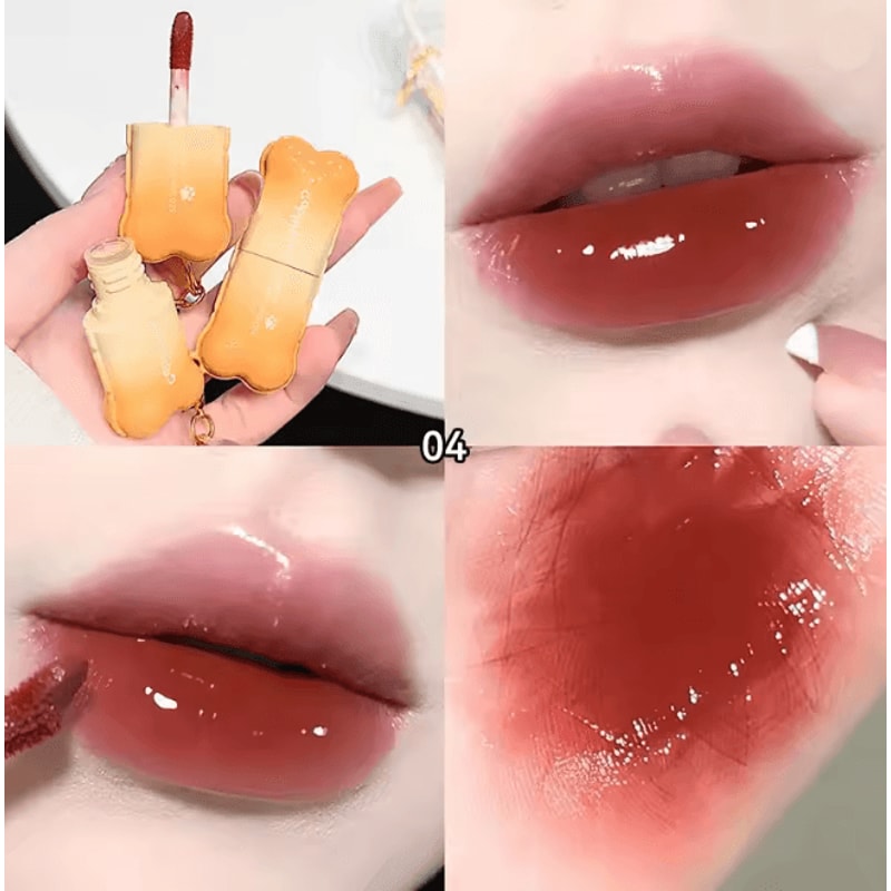 Shiny Nude Lip Glaze Mirror Finish Long Lasting Gloss 11