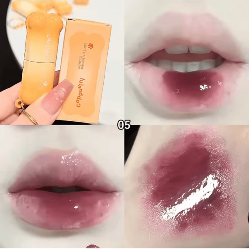 Shiny Nude Lip Glaze Mirror Finish Long Lasting Gloss 13