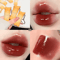 Shiny Nude Lip Glaze Mirror Finish Long Lasting Gloss 14