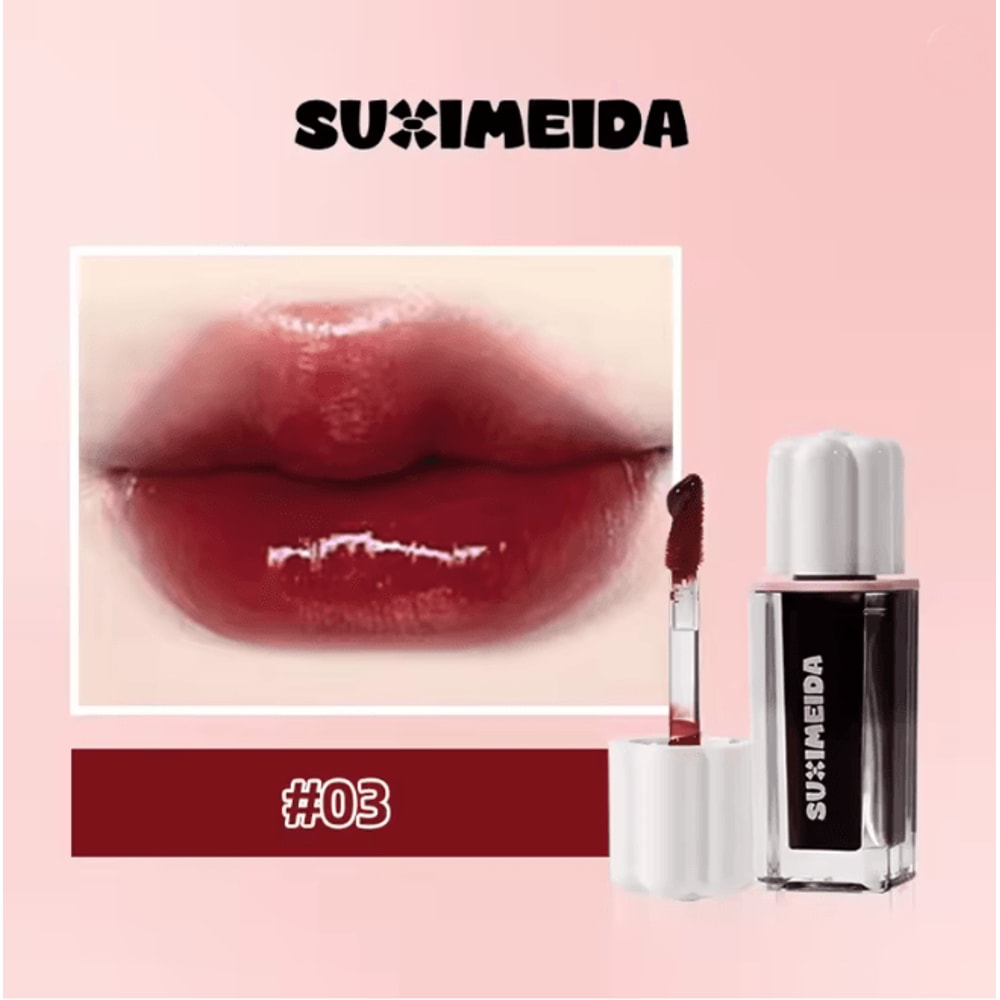 Shiny Nude Lip Glaze Mirror Finish Long Lasting Gloss 7