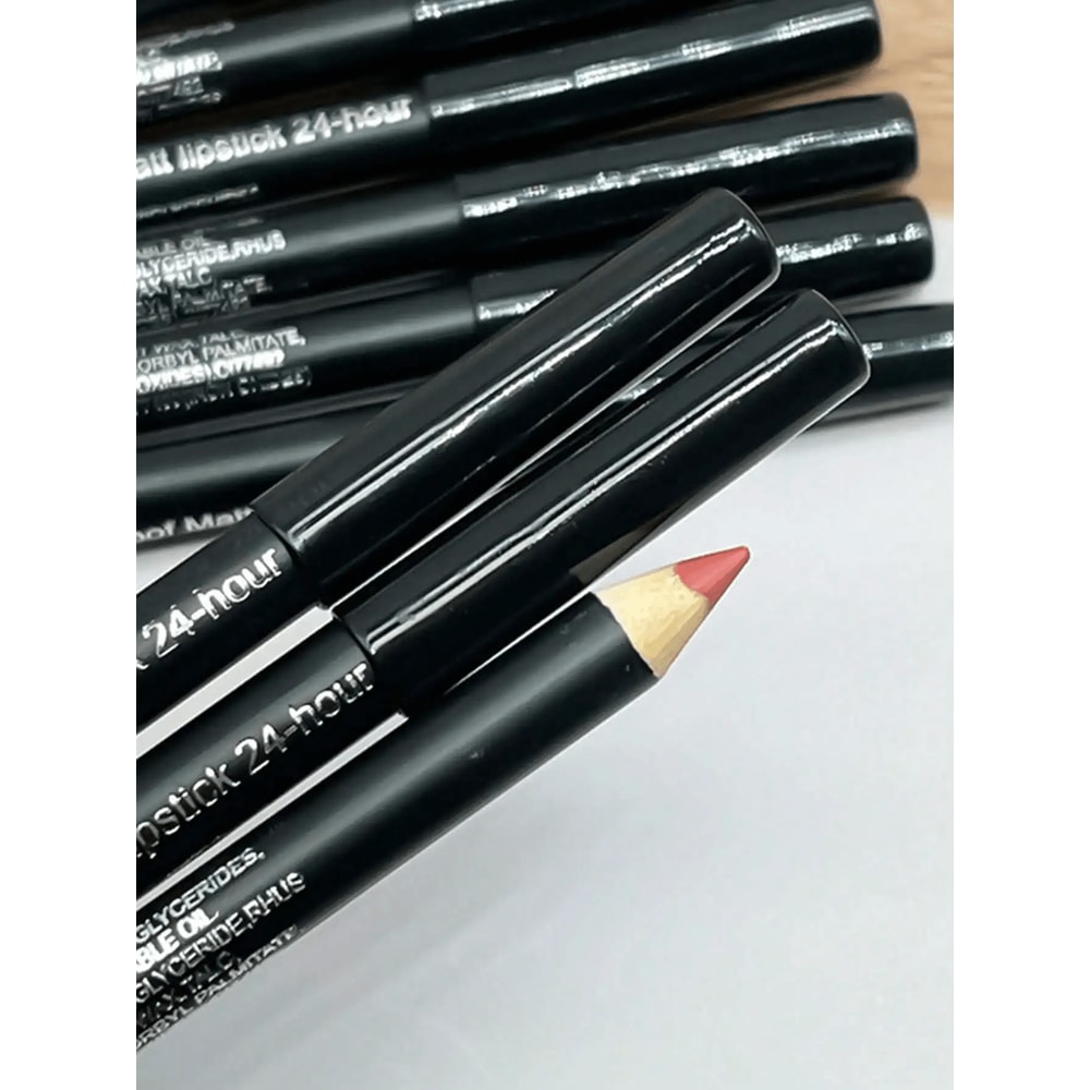 12 Color Professional Lip Liner Pencil Set Matte Nude Finish 2