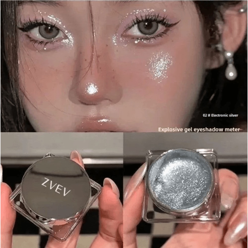 Pearlescent Matte Diamond Eyeshadow Soft Glam Finish 4