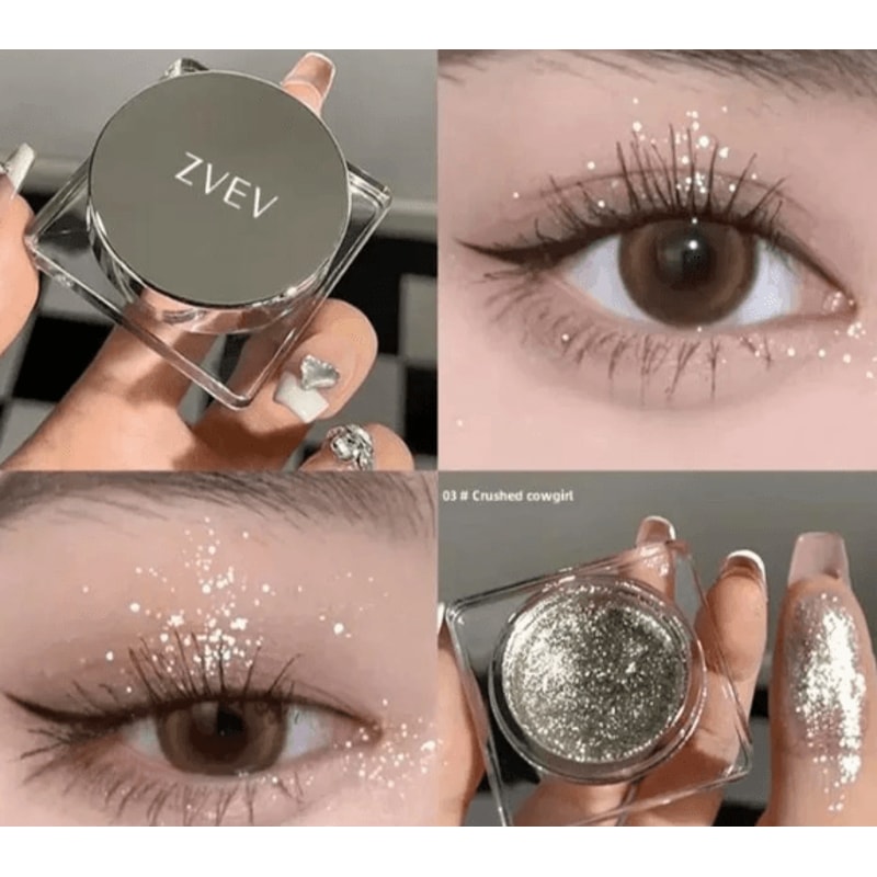 Pearlescent Matte Diamond Eyeshadow Soft Glam Finish 5