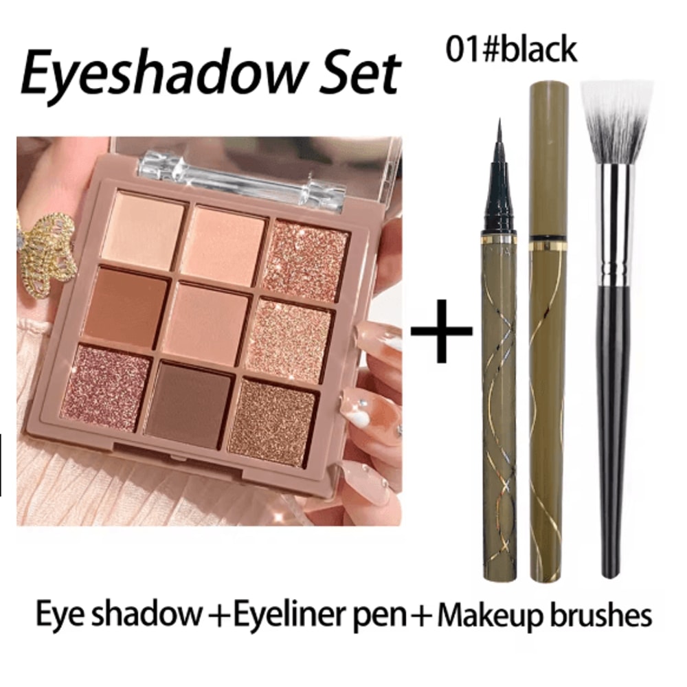 Slim Brown Liquid Eyeliner Waterproof Long Lasting Precision Pen 13