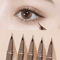 Slim Brown Liquid Eyeliner Waterproof Long Lasting Precision Pen 2