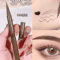 Slim Brown Liquid Eyeliner Waterproof Long Lasting Precision Pen 3