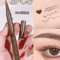 Slim Brown Liquid Eyeliner Waterproof Long Lasting Precision Pen 4