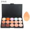 15 Color Professional Concealer Palette Full Coverage Cream Contour 9