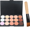 15 Color Professional Concealer Palette Full Coverage Cream Contour 10