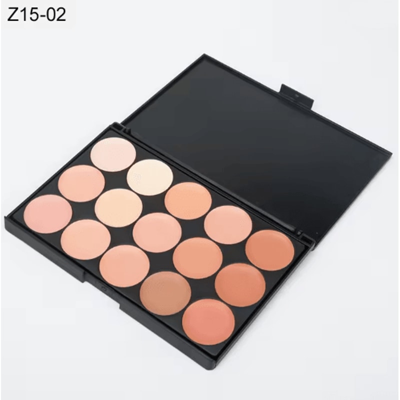 15 Color Professional Concealer Palette Full Coverage Cream Contour 5