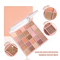 Twenty Five Color Milk Tea Eyeshadow Palette Soft Orange Brown Pearl Matte 1