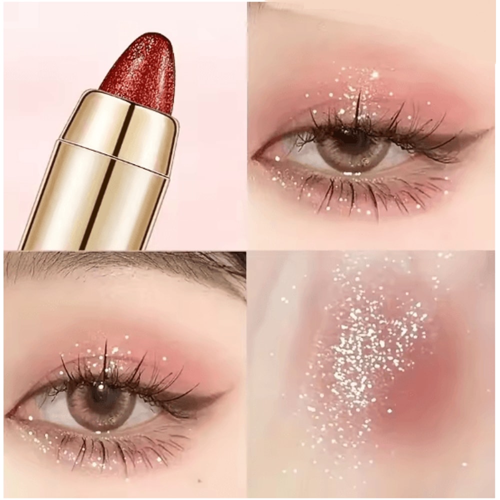 Double Sided Eyeshadow Stick Matte And Pearly Glow 10