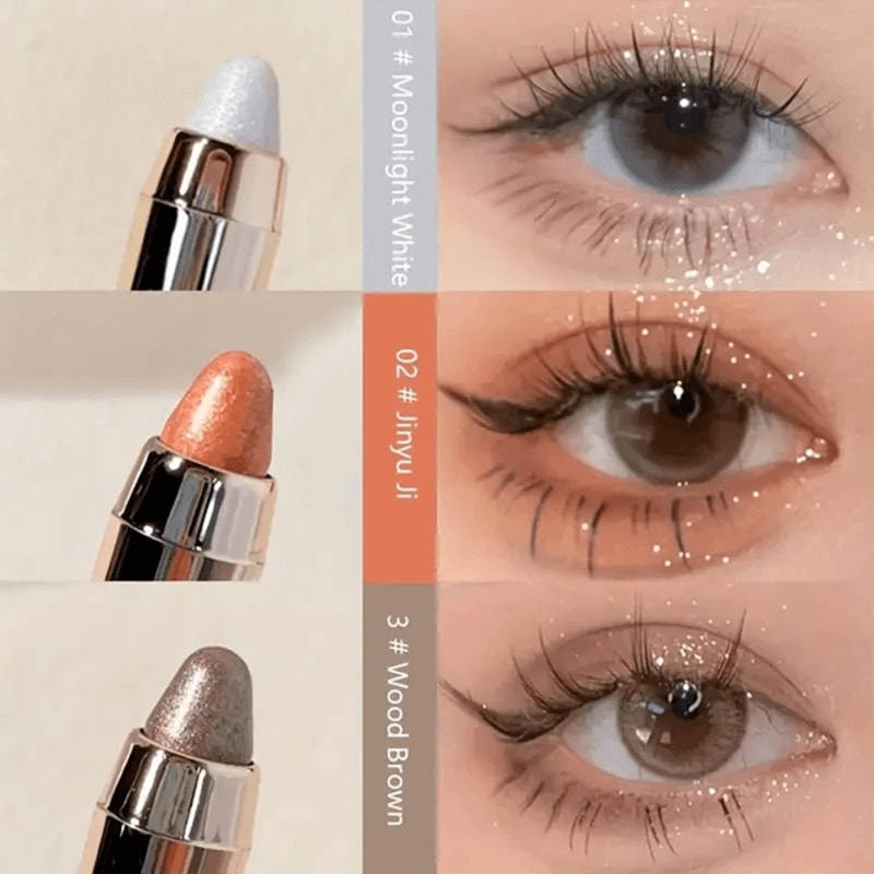 Double Sided Eyeshadow Stick Matte And Pearly Glow 1