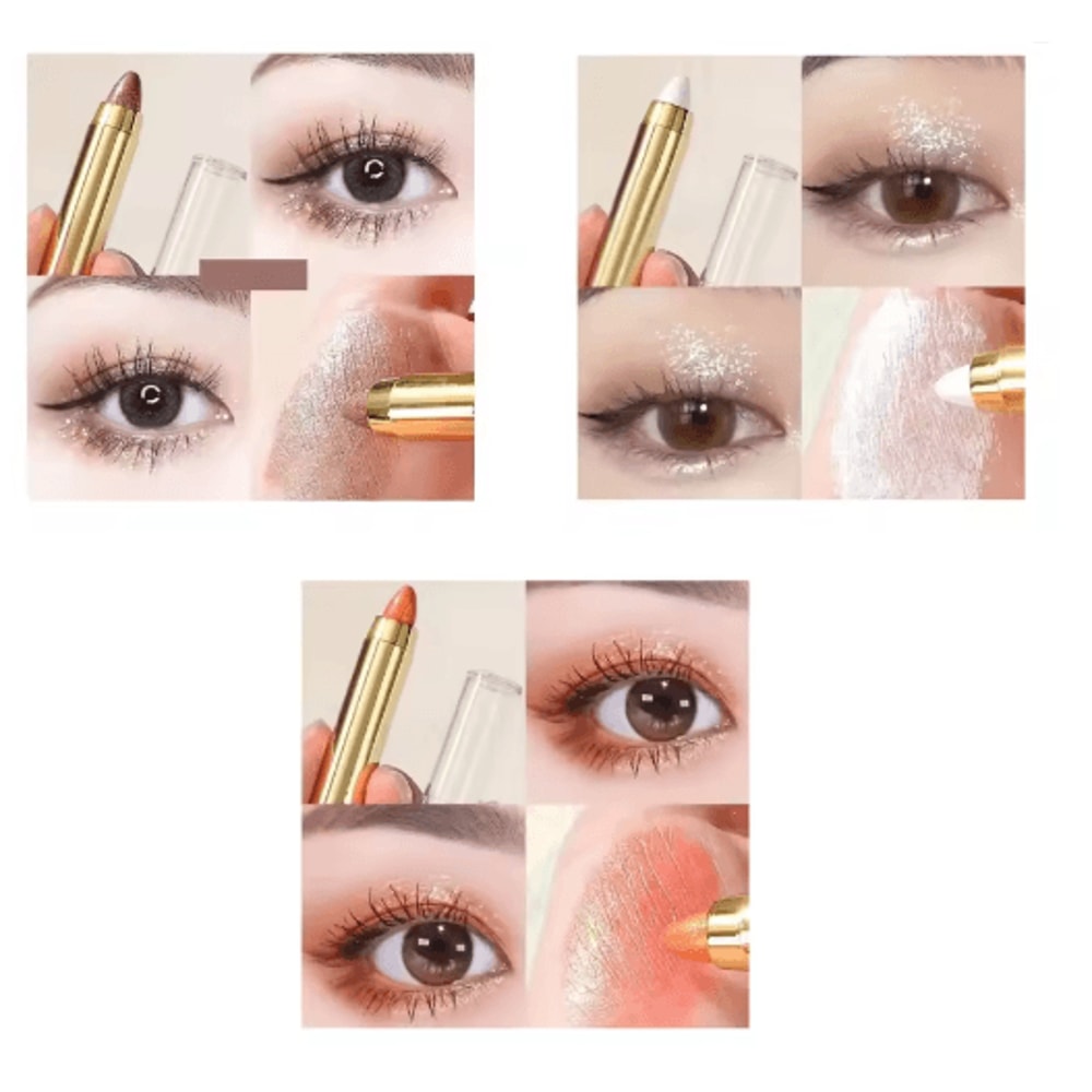 Double Sided Eyeshadow Stick Matte And Pearly Glow 6