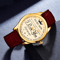 Classic Business Quartz Watch Crown Dial Mesh Strap 2