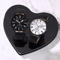 Couple Leather Quartz Watch Set Simple Casual Dial 1