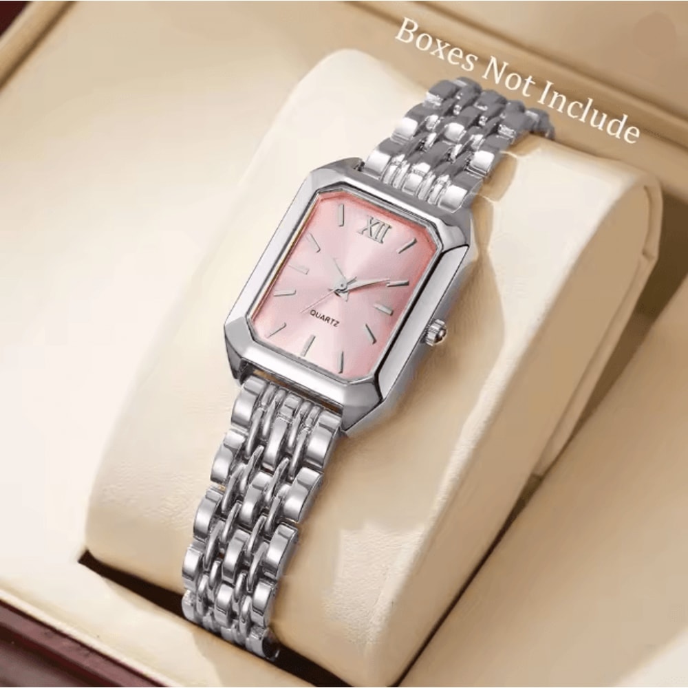 Rectangle Womens Quartz Watch Elegant Luxury Analog Style 11