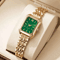 Rectangle Womens Quartz Watch Elegant Luxury Analog Style 5