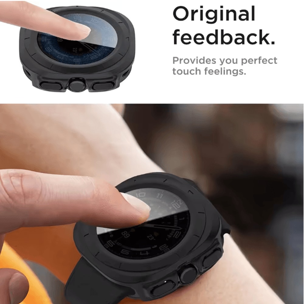 Privacy Case For Samsung Galaxy Watch Ultra 47mm Tempered Glass Cover 2