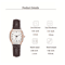 Square Womens Quartz Watch Simple Vintage Small Dial 3