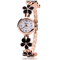 Luxury Flower Bracelet Womens Quartz Watch Rhinestone Small Dial 3