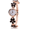 Luxury Flower Bracelet Womens Quartz Watch Rhinestone Small Dial 3