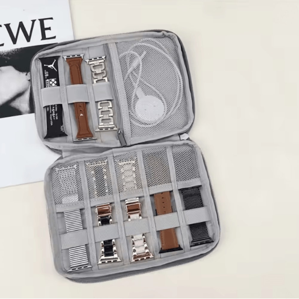 Apple Watch Band Storage Travel Organizer Case 3