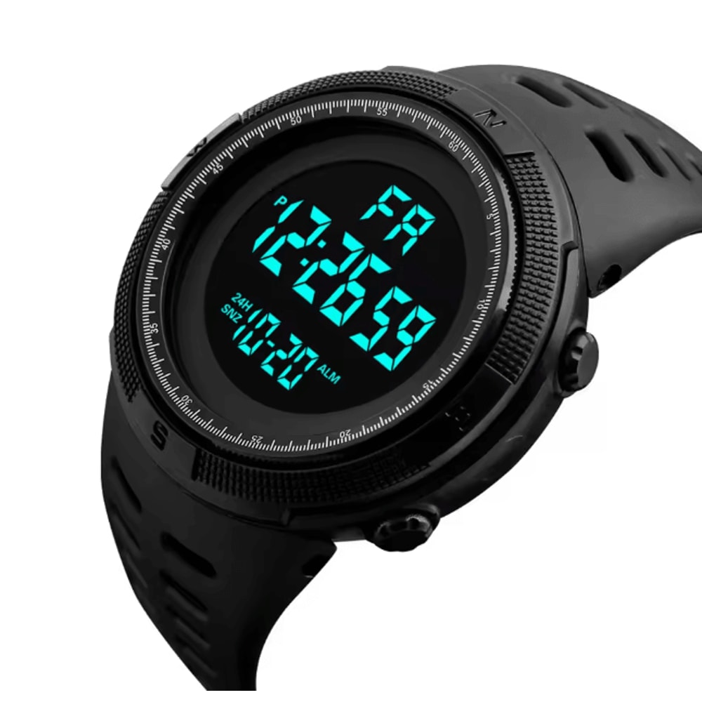 Military LED Digital Sports Watch Luminous Multifunction 1