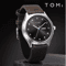TOMI Minimalist Quartz Watch Business Casual Calendar Style 0