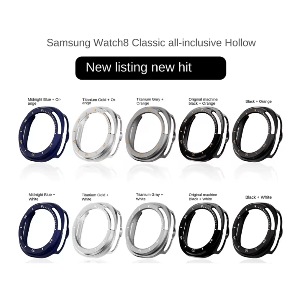 Samsung Galaxy Watch 8 Classic 46mm Protective Bumper Case 0
