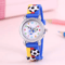 Kids Football Cartoon Quartz Watch Fun Learning Style 5