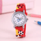 Kids Football Cartoon Quartz Watch Fun Learning Style 6