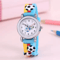 Kids Football Cartoon Quartz Watch Fun Learning Style 7