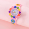 Kids Cartoon Silicone Quartz Watch 3D Strap Learning Style 2