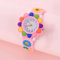 Kids Cartoon Silicone Quartz Watch 3D Strap Learning Style 2
