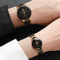 Couple Stainless Steel Quartz Watch Set Classic Analog Style 2